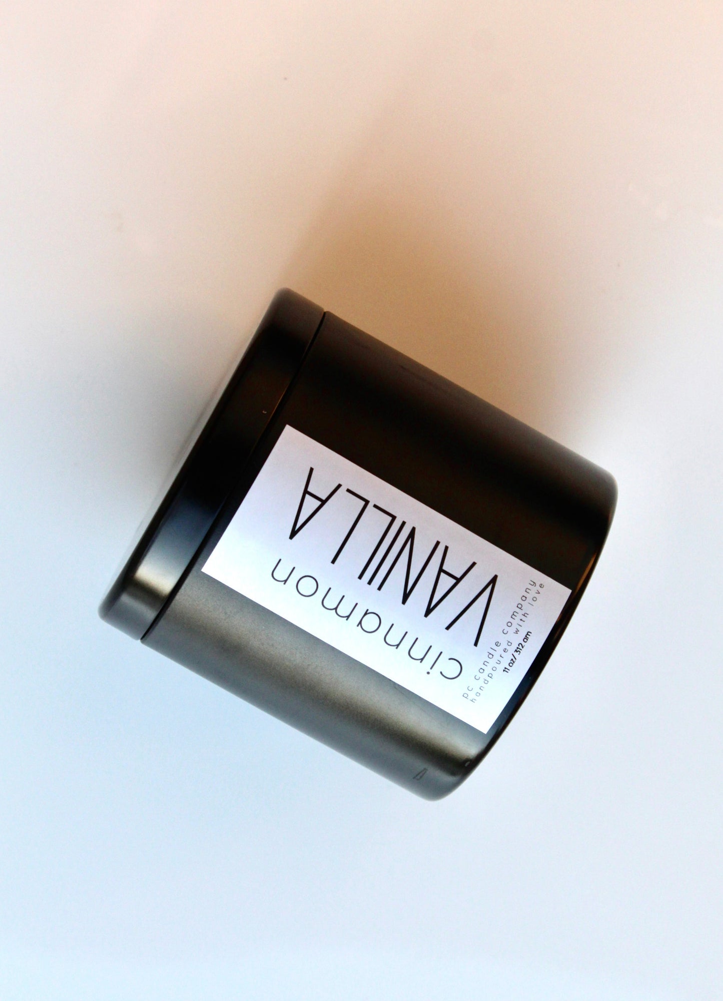 cinnamon vanilla candle (tin)