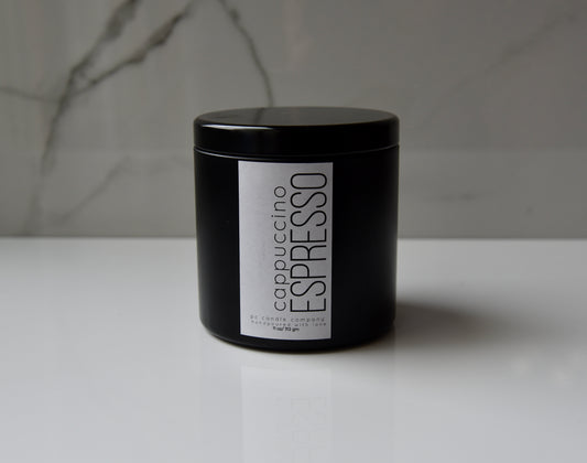 cappuccino espresso candle