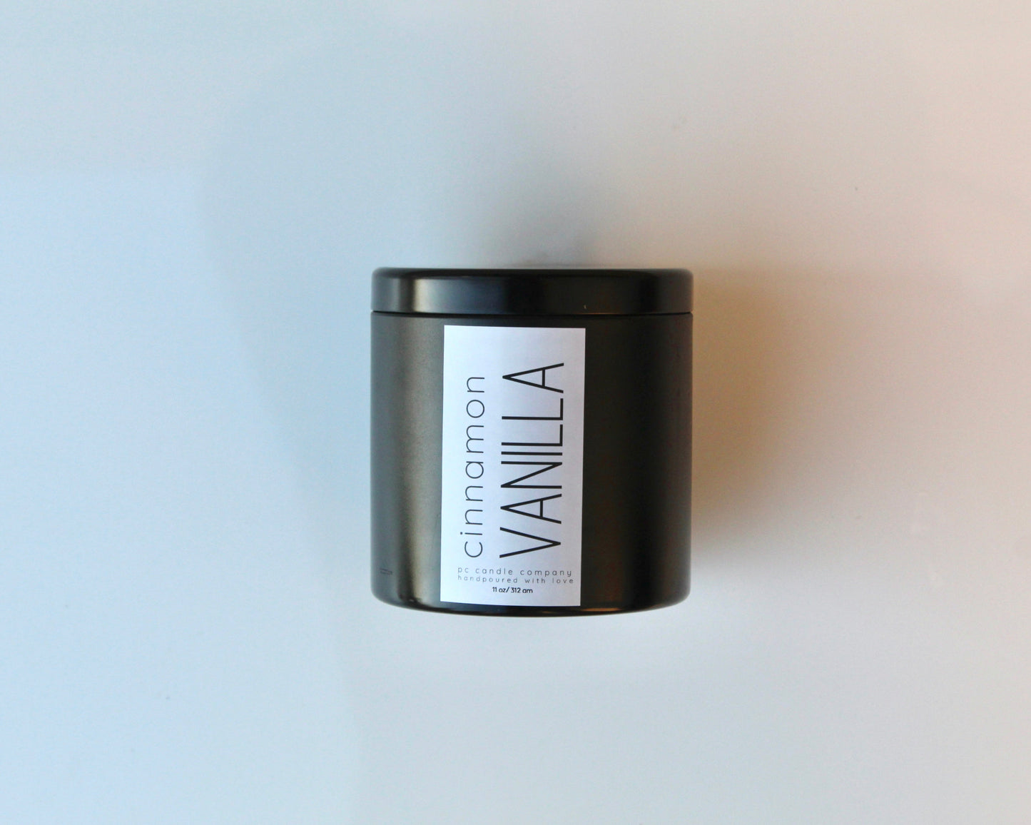 cinnamon vanilla candle (tin)