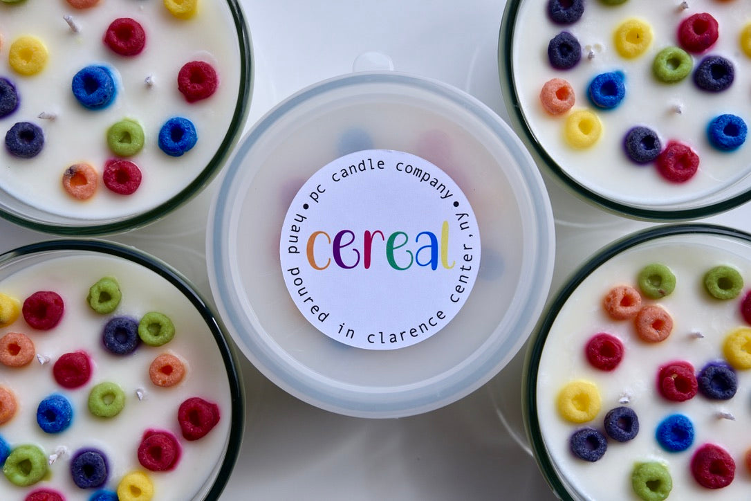 cereal candle (jar)