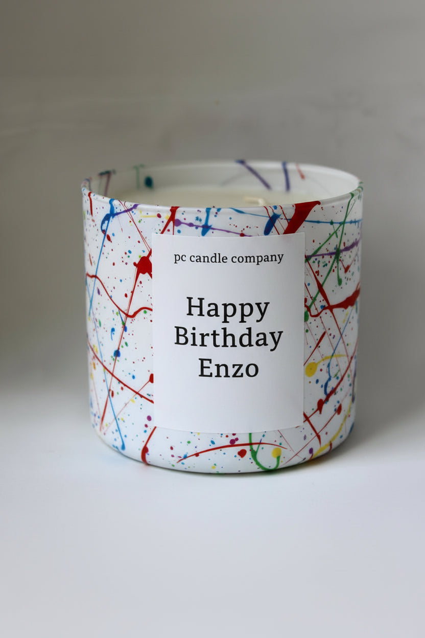 birthday cake candle