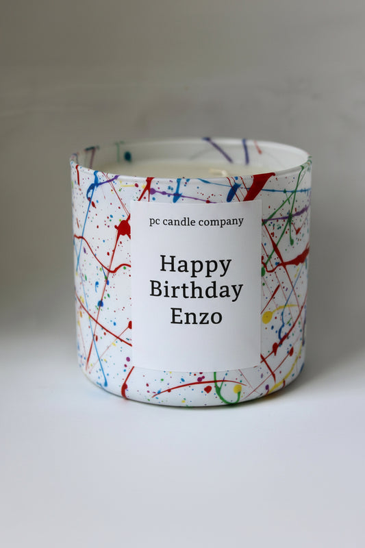 birthday cake candle