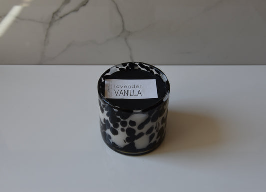 lavender vanilla luxury candle