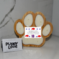 nccr wooden paw candle