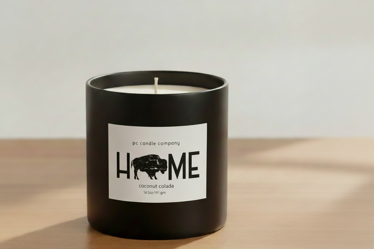 HOME coconut colada candle